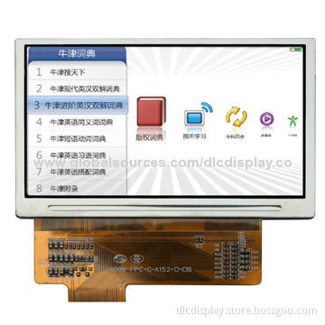 8.0" Display Area 1,024(RGB) x 768 Pixels Interface LVDS TFT with Capacitive Touch Panel